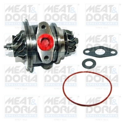 Core assembly, turbocharger